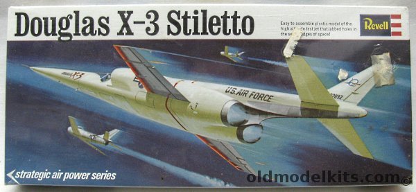 Revell 1/65 Douglas X-3 Stiletto - Strategic Air Power Series, H135-130 plastic model kit